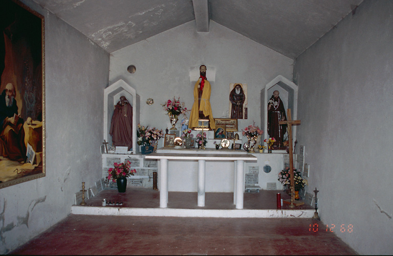 Le mobilier de la chapelle Saint-Antoine abbé