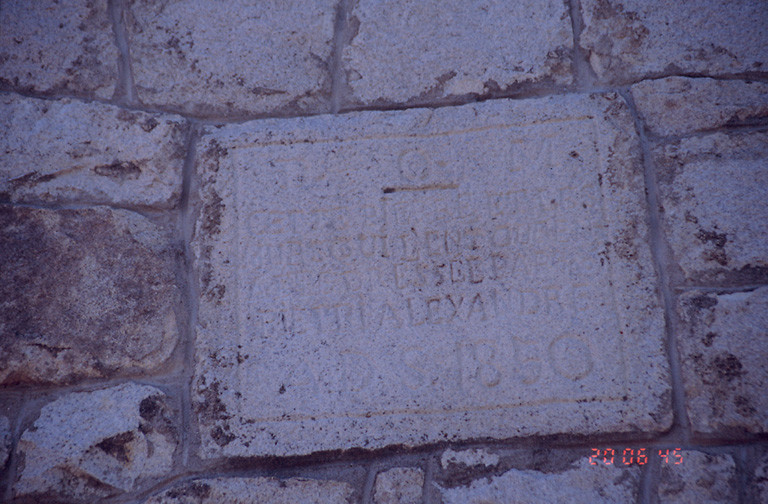 Inscription.