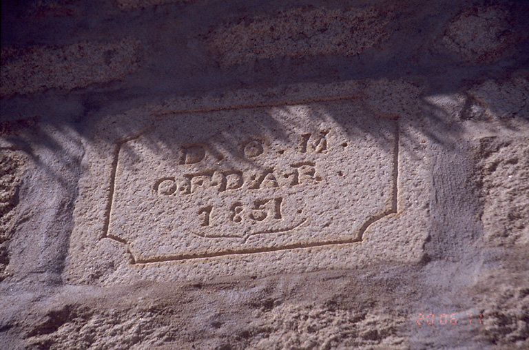 Inscription.