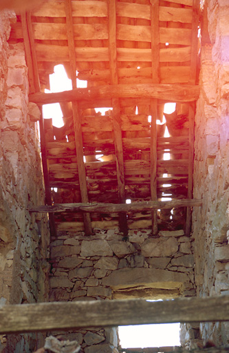 Détail de la charpente.