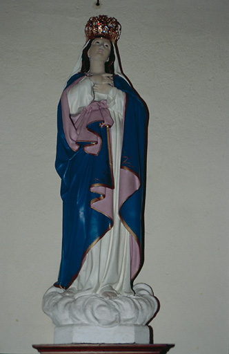 Statue (petite nature) : Assomption