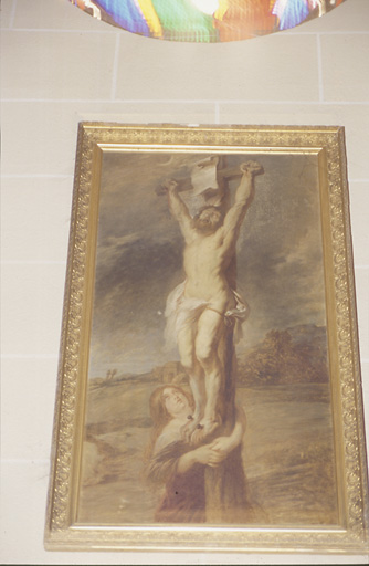 Tableau : Marie-Madeleine au pied de la Croix