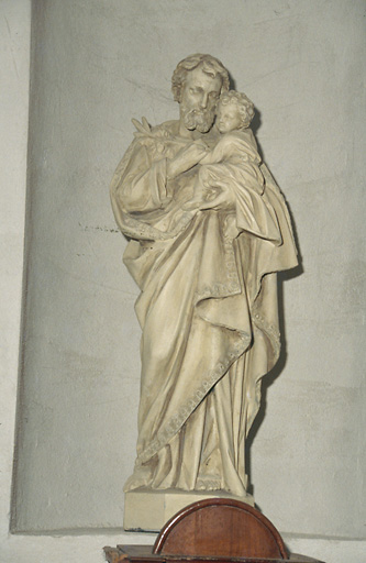 Statue : Saint Joseph et l'Enfant Jésus