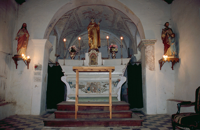 Autel, gradins d'autel (2), tabernacle (maître-autel de saint Albert)
