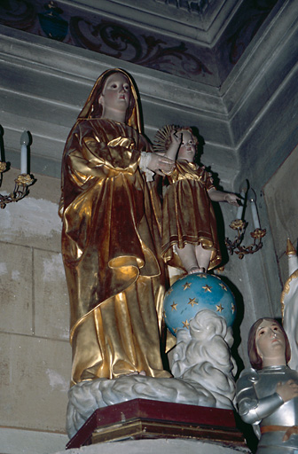 Statue : Vierge à l'Enfant