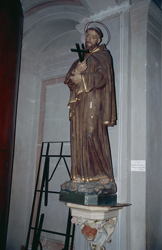 statue (grandeur nature) : Saint François d'Assise