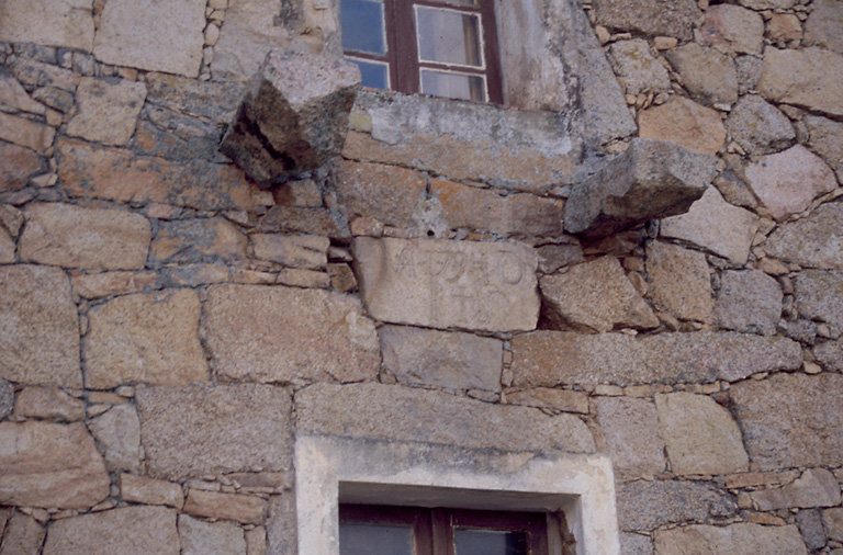 Inscription et date portée 1798.