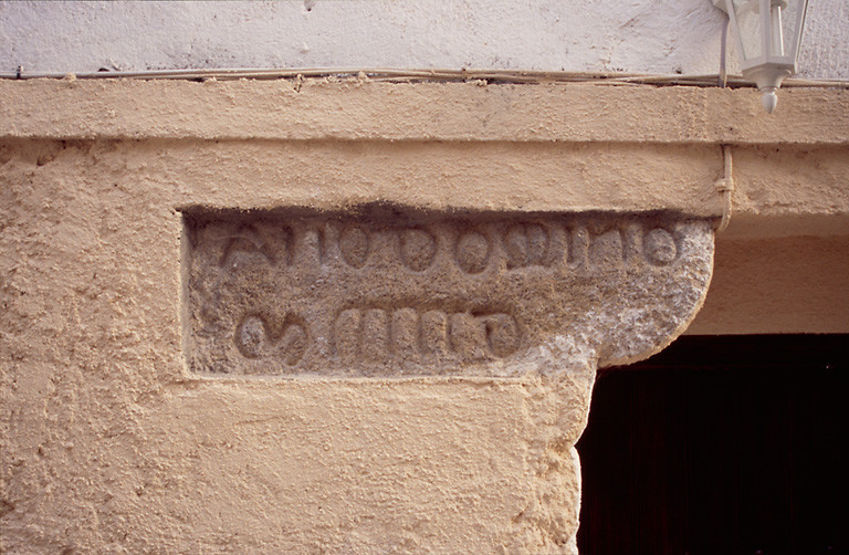Inscription.