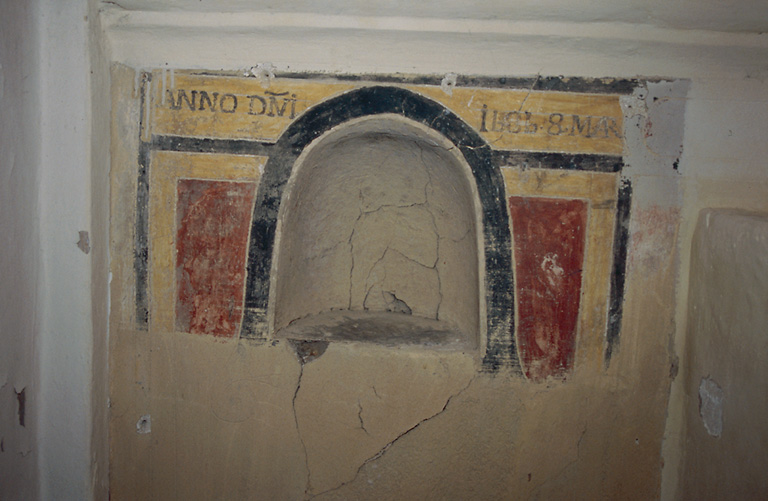 Ensemble de l'autel secondaire de saint Michel