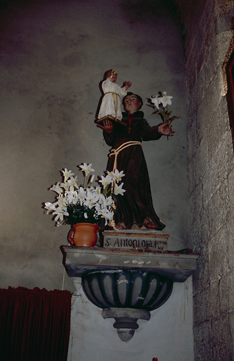 Statue : Saint Antoine de Padoue et l'Enfant Jésus