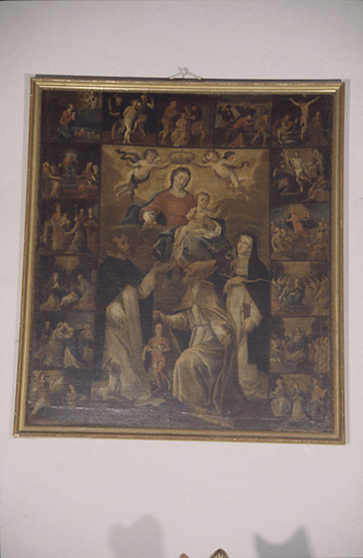 Tableau : Donation du Rosaire