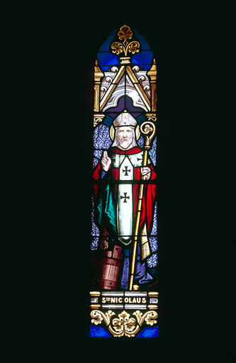 Verrière : Saint Nicolas