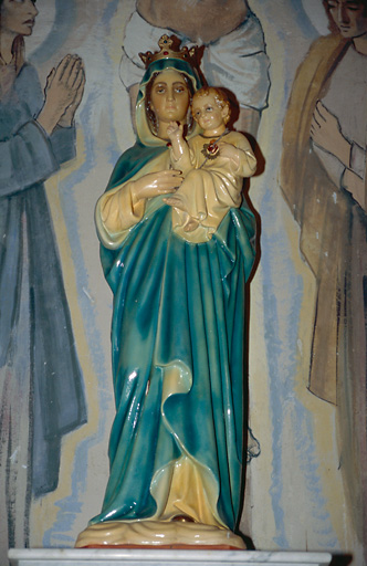 Statue : Vierge à l'Enfant