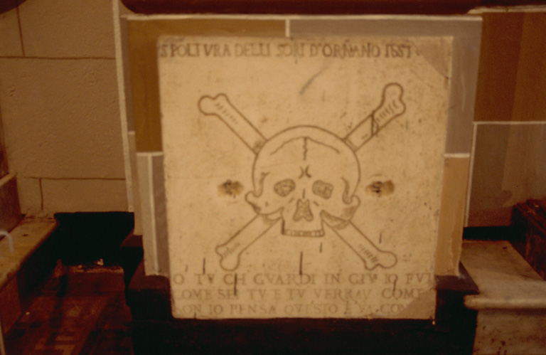 Dalle funéraire des seigneurs d'Ornano