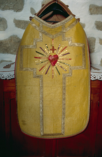 Chasuble de l'ornement doré No 1