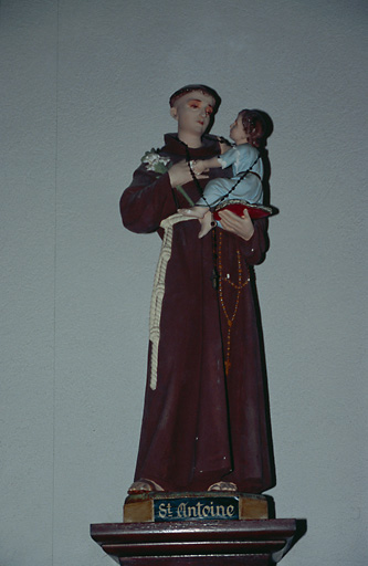 statue : Saint Antoine de Padoue et l'Enfant Jésus
