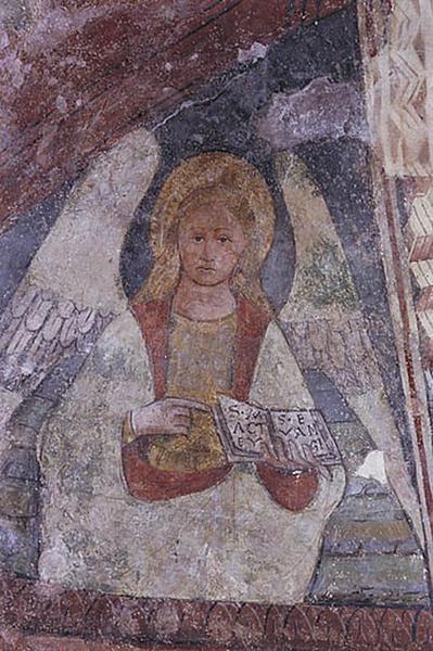 Peintures monumentales ornant le choeur.