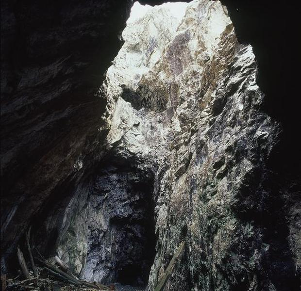 Entrée de la mine.