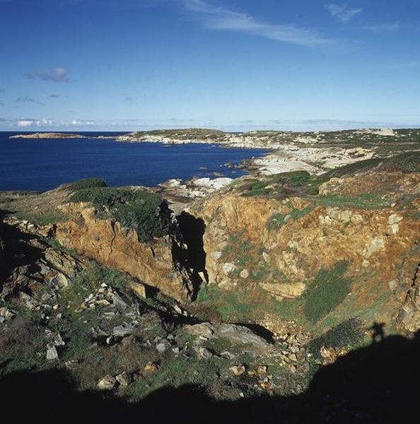 Vue d'ensemble du site.