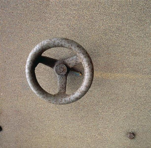 Détail d'une manivelle.
