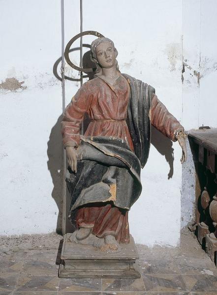 Statue (petite nature) : Vierge