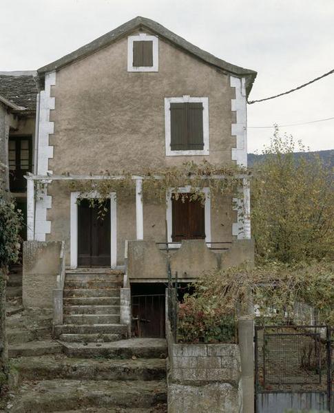 Mur pignon.