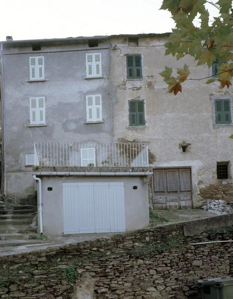 Elévations postérieures.