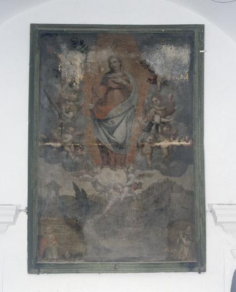 Tableau d'autel : Immaculée Conception