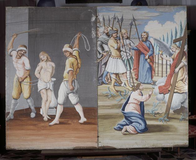 Arrestation du Christ, Flagellation du Christ.