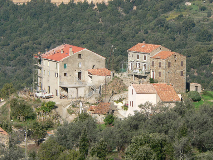 Vue d'ensemble du quartier.