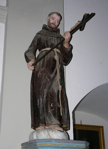 Statue (petite nature) : Saint François d'Assise