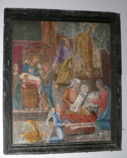 Ex-voto : Nativité de la Vierge