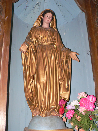 Statue (petite nature) : Immaculée Conception dite Notre Dame de Miséricorde