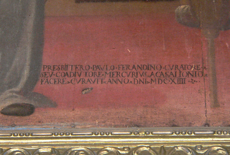 Inscription.