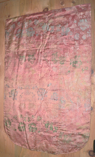 Chasuble, bourse de corporal (ornement violet)