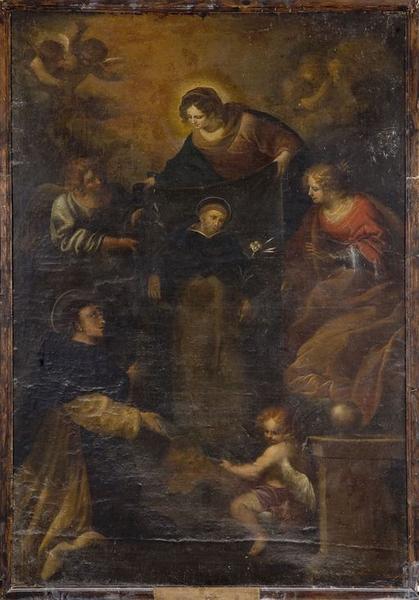 Tableau d'autel : Le miracle de Soriano