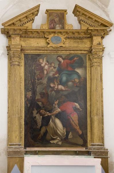 Tableau d'autel : Le martyre de saint Pierre de Vérone