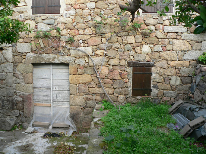 Vue de l'étage de soubassement.