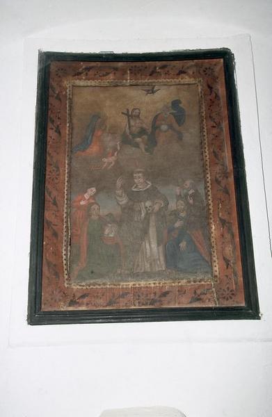 Tableau d'autel : Sanctification de saint Vincent Ferrier