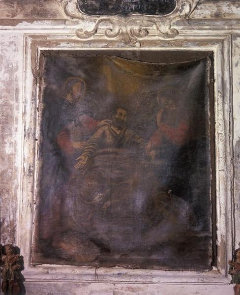 Tableau d'autel : Mort de saint Joseph