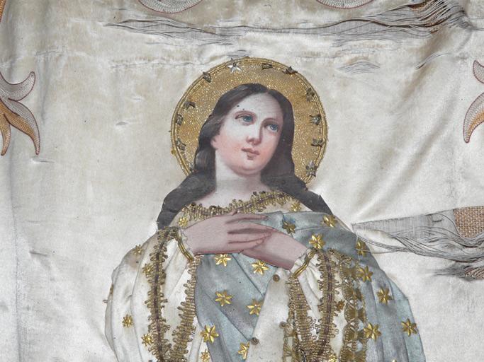 Détail de la Vierge.