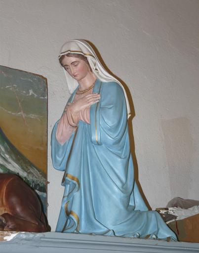 Vue d'ensemble de la Vierge.