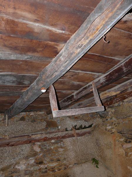 Vue intérieure partielle de l'étage de soubassement.