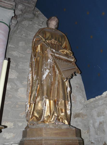 Statue (grandeur nature) : Sainte Cécile