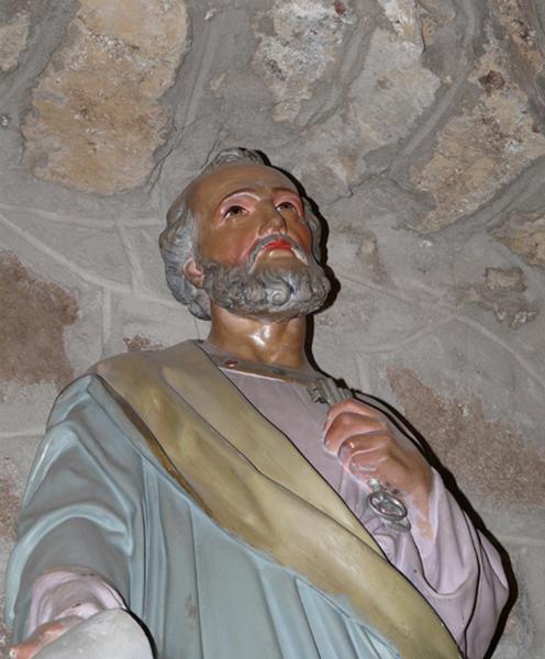 Vue d'ensemble du buste.