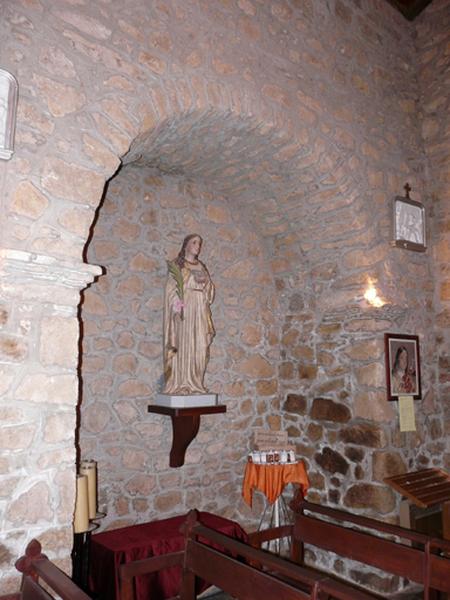 Chapelle latérale de sainte Lucie.