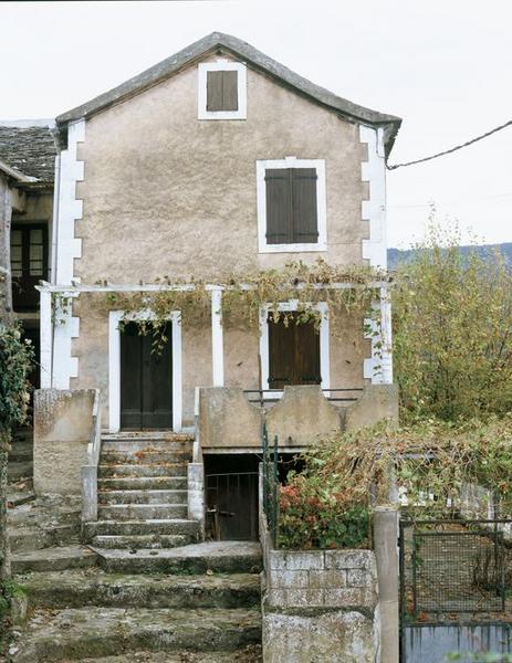 Mur pignon.