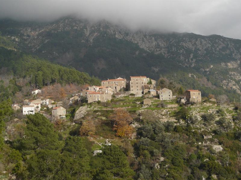 Vue partielle du village.