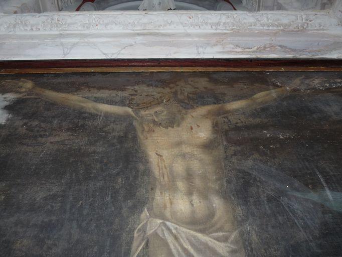 Détail : Buste du Christ.