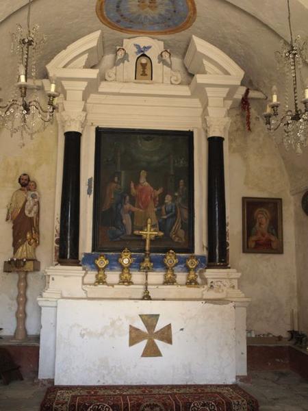 Ensemble du maître-autel de saint Joseph